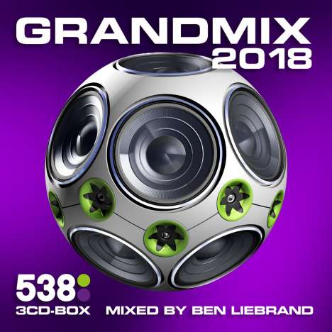 Grandmix 2018, 3 CDs