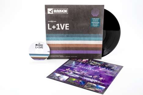 Haken: L+1VE (180g) (Limited Edition), 1 LP und 1 CD