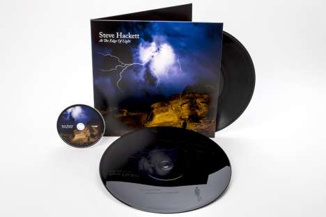 Steve Hackett (geb. 1950): At The Edge Of Light (180g), 2 LPs und 1 CD