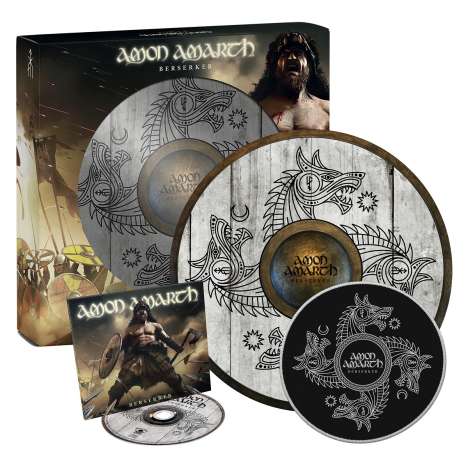 Amon Amarth: Berserker (Special Edition Box), 1 CD und 2 Merchandise