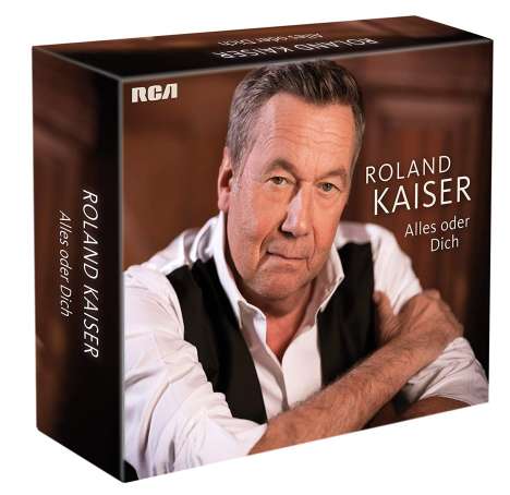 Roland Kaiser: Alles oder Dich (Limitierte Fanbox), 1 CD und 2 Merchandise