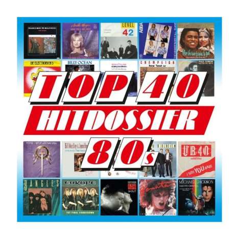 Top 40 Hitdossier 80s, 5 CDs