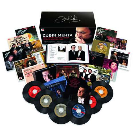 Zubin Mehta - The Complete Columbia Album Collection, 94 CDs und 3 DVDs