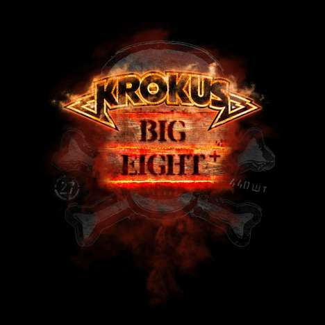 Krokus: Big Eight (Limited Boxset Edition), 12 LPs