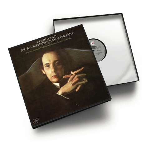 Ludwig van Beethoven (1770-1827): Klavierkonzerte Nr.1-5 (180g), 5 LPs