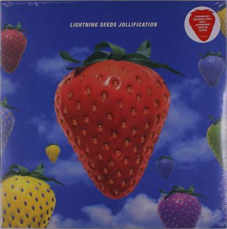 The Lightning Seeds: Jollification (Strawberry Red Vinyl), 1 LP und 1 Single 7"