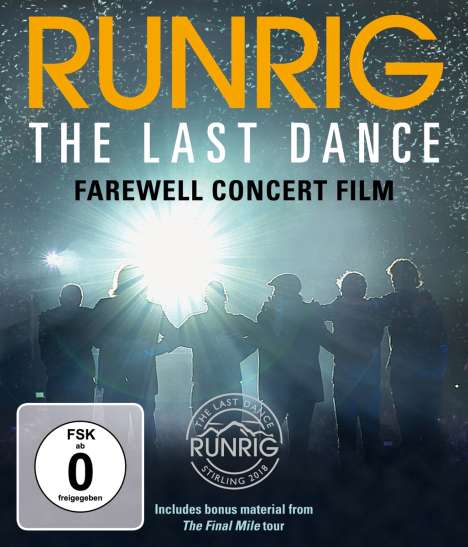 Runrig: The Last Dance - Farewell Concert Film, Blu-ray Disc