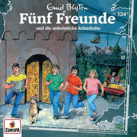 Fünf Freunde (134) - und die unheimliche Achterbahn, CD
