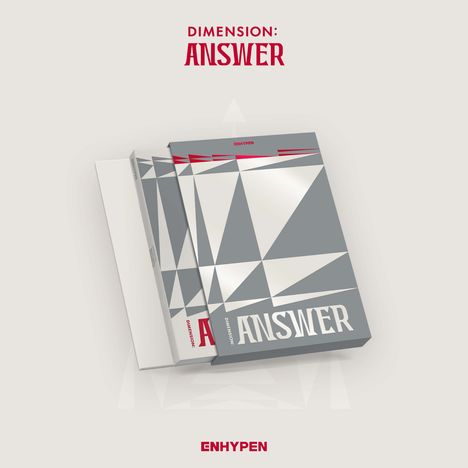 Enhypen: Dimension : Answer (NO Ver.) (Limited Edition), 1 CD und 1 Buch