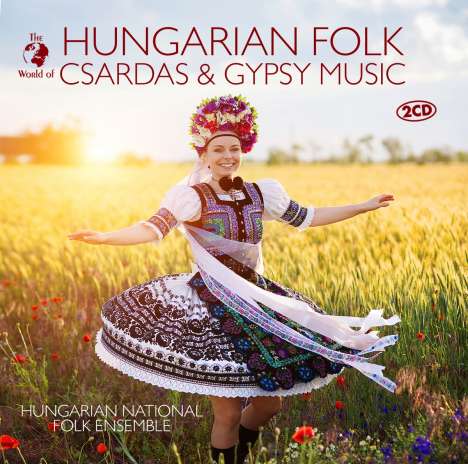 Hungarian Folk, Csardas &amp; Gypsy Music, 2 CDs