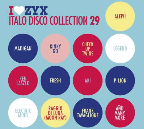 Italo Disco Collection 29, 3 CDs