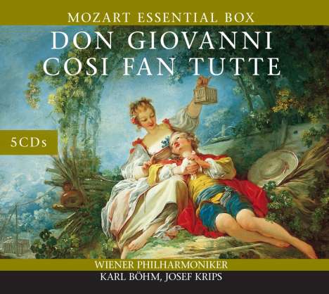 Wiener Philharmoniker: Don Giovanni-Cosi Fan Tutte, 5 CDs