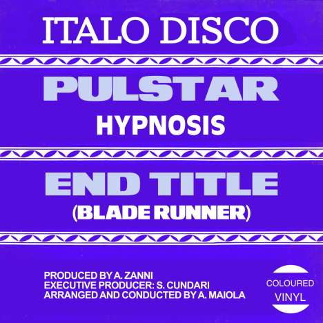 Hypnosis: Pulstar (Colored Vinyl), Single 12"