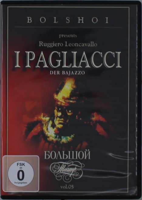 Ruggero Leoncavallo (1857-1919): Pagliacci, DVD