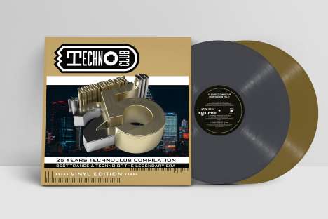 25 Years Technoclub Compilation Vol. 1 (Limited Edition) (Gold &amp; Silver Vinyl), 2 LPs