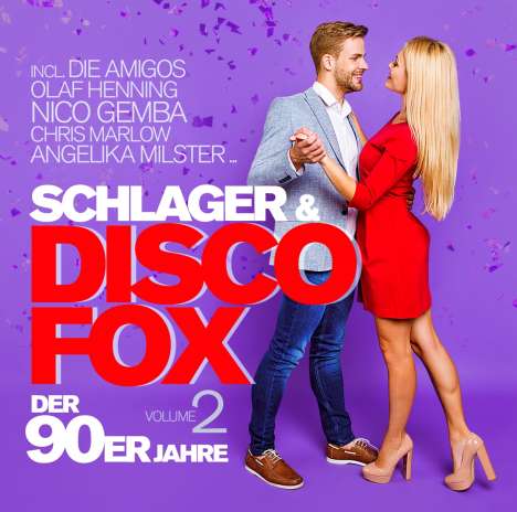 Schlager &amp; Discofox der 90er Jahre Vol. 2, CD