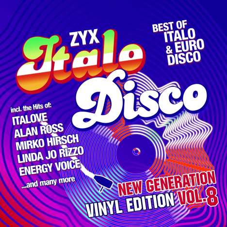 ZYX Italo Disco New Generation: Vinyl Edition Vol. 8, LP