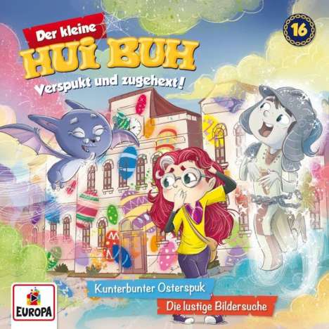 Der kleine Hui Buh 016. Kunterbunter Osterspuk / Die lustige Bildersuche, CD