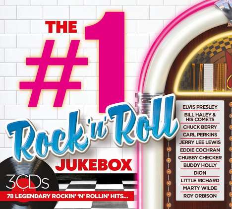 Oldie Sampler: The #1 Album Rock 'n' Roll Jukebox, 3 CDs