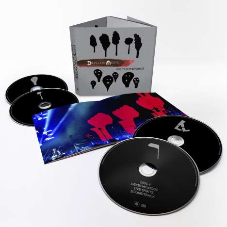 Depeche Mode: Spirits In The Forest, 2 CDs und 2 DVDs
