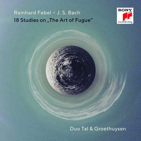 Reinhard Febel (geb. 1952): 18 Etüden über Bachs "Die Kunst der Fuge" für 2 Klaviere, 2 CDs