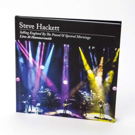 Steve Hackett (geb. 1950): Selling England By The Pound &amp; Spectral Mornings: Live At Hammersmith (Limited Artbook Edition), 2 CDs, 1 DVD und 1 Blu-ray Disc