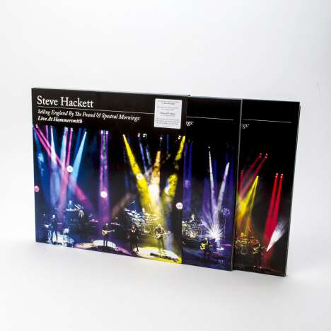 Steve Hackett (geb. 1950): Selling England By The Pound &amp; Spectral Mornings: Live At Hammersmith (180g) (Limited Deluxe Edition), 4 LPs und 2 CDs