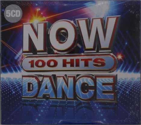 Now 100 Hits Dance, 5 CDs