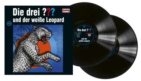 Die drei ???: Die drei ??? (Folge 212) - Der weiße Leopard (Limited Edition), 2 LPs