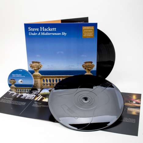 Steve Hackett (geb. 1950): Under A Mediterranean Sky (180g), 2 LPs und 1 CD
