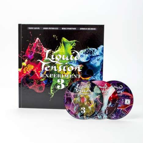Liquid Tension Experiment: LTE3 (Limited Artbook), 2 CDs und 1 Blu-ray Disc