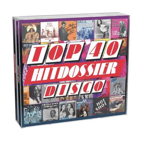 Top 40 Hitdossier: Disco, 5 CDs