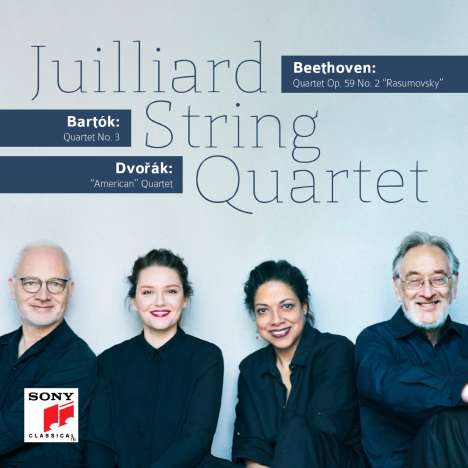 Juilliard Quartet - Beethoven / Bartok / Dvorak, CD