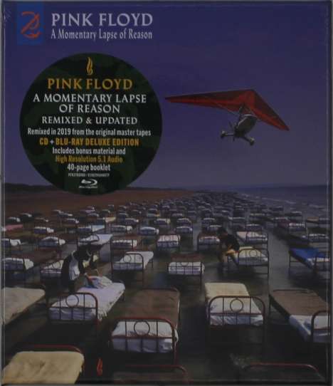 Pink Floyd: A Momentary Lapse Of Reason (2019 Remix) (Deluxe Edition), 1 CD und 1 Blu-ray Disc