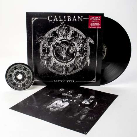 Caliban: Zeitgeister (180g), 1 LP und 1 CD