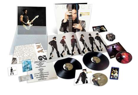 Prince: Welcome 2 America (Deluxe Edition), 2 LPs, 1 CD und 1 Blu-ray Disc