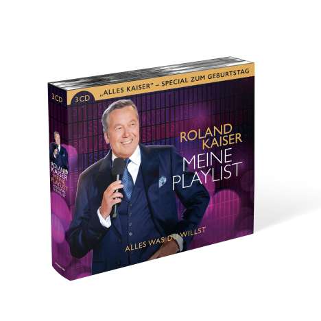 Roland Kaiser: Meine Playlist - Alles was Du willst, 3 CDs