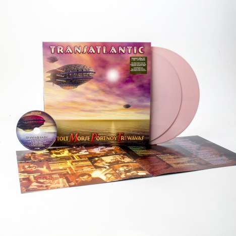 Transatlantic: SMPTe (Reissue 2021) (180g) (Limited Edition) (Light Pink Vinyl) (exklusiv für jpc!), 2 LPs und 1 CD
