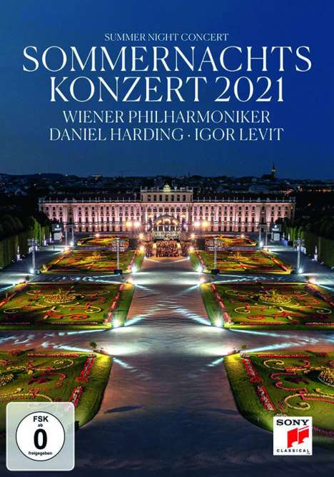 Wiener Philharmoniker - Sommernachtskonzert Schönbrunn 2021, DVD