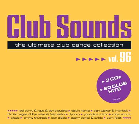 Club Sounds Vol. 96, 3 CDs