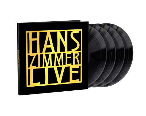 Hans Zimmer (geb. 1957): Live (180g) (33 RPM), 4 LPs