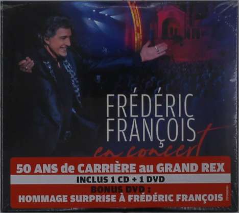 Frédéric François: En Concert Au Grand Rex De Paris, 1 CD und 1 DVD
