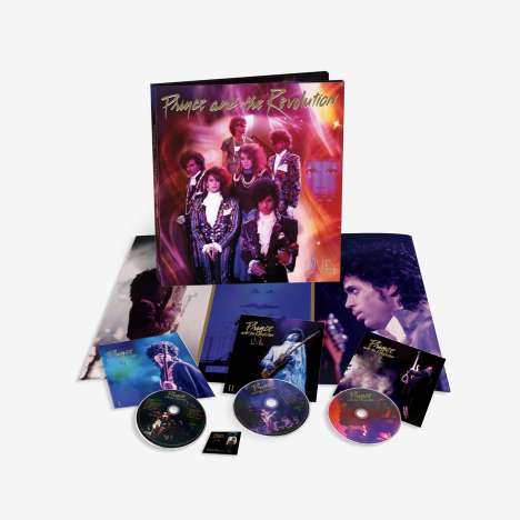 Prince: Prince &amp; The Revolution: Live, 2 CDs und 1 Blu-ray Disc
