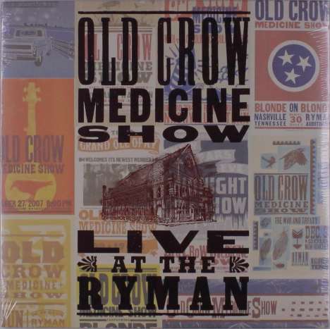 Old Crow Medicine Show: Live At The Ryman, LP