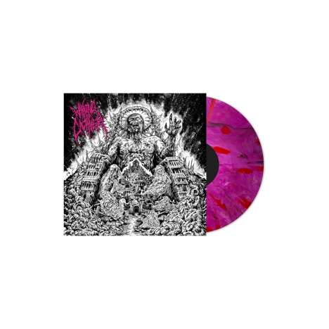 Waking The Cadaver: Authority Through Intimidation (Pink Marbled Vinyl), LP