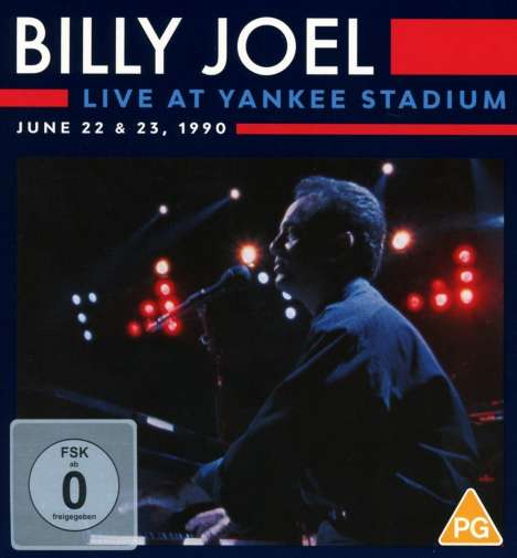 Billy Joel (geb. 1949): Live At Yankee Stadium June 22 &amp; 23, 1990, 2 CDs und 1 Blu-ray Disc