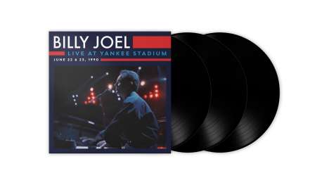 Billy Joel (geb. 1949): Live At Yankee Stadium June 22 &amp; 23, 1990, 3 LPs