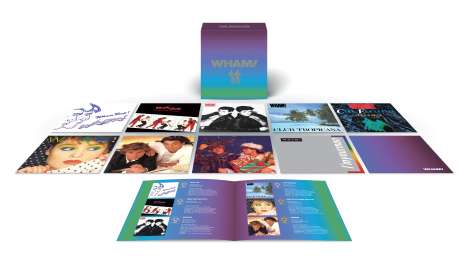 Wham!: The Singles: Echoes From The Edge Of Heaven (Limited Box Set), 10 Maxi-CDs
