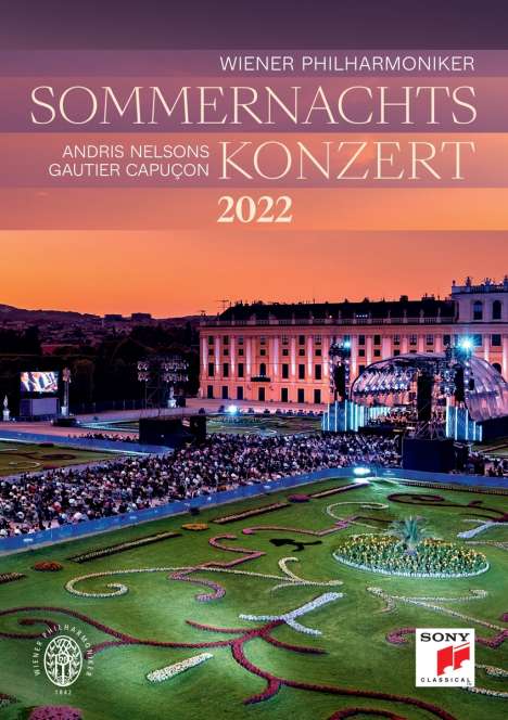Wiener Philharmoniker - Sommernachtskonzert Schönbrunn 2022, DVD
