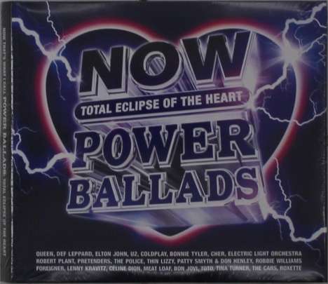 Now That's What I Call Power Ballads: Total Eclipse Of The Heart, 4 CDs